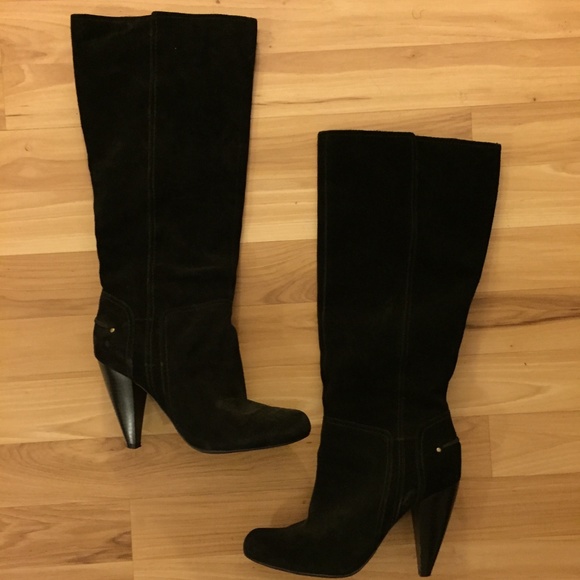 jessica simpson suede knee high boots